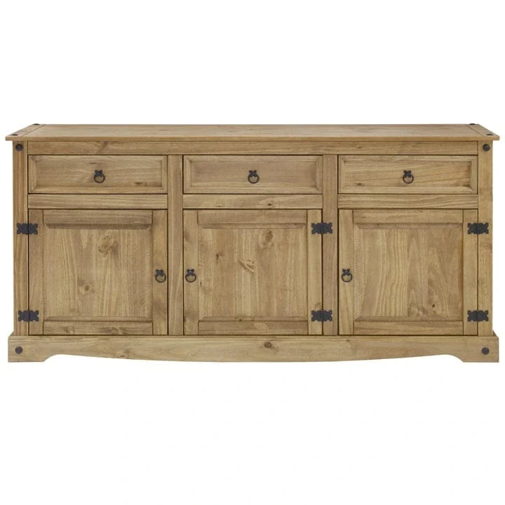 Buffet bas de style rustique 65 po - Collection Corona