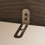 Armoire de coin avec 2 tringles, porte-pantalons et organisateur de chaussures