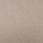 Chaise de salle à manger contemporaine sans accoudoirs, rembourrée, avec pieds coniques en hévéa, beige