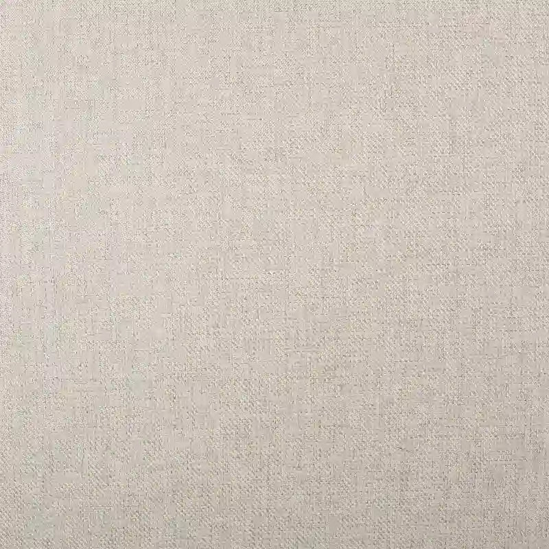 Chaise de salle à manger contemporaine sans accoudoirs, rembourrée, avec pieds coniques en hévéa, beige