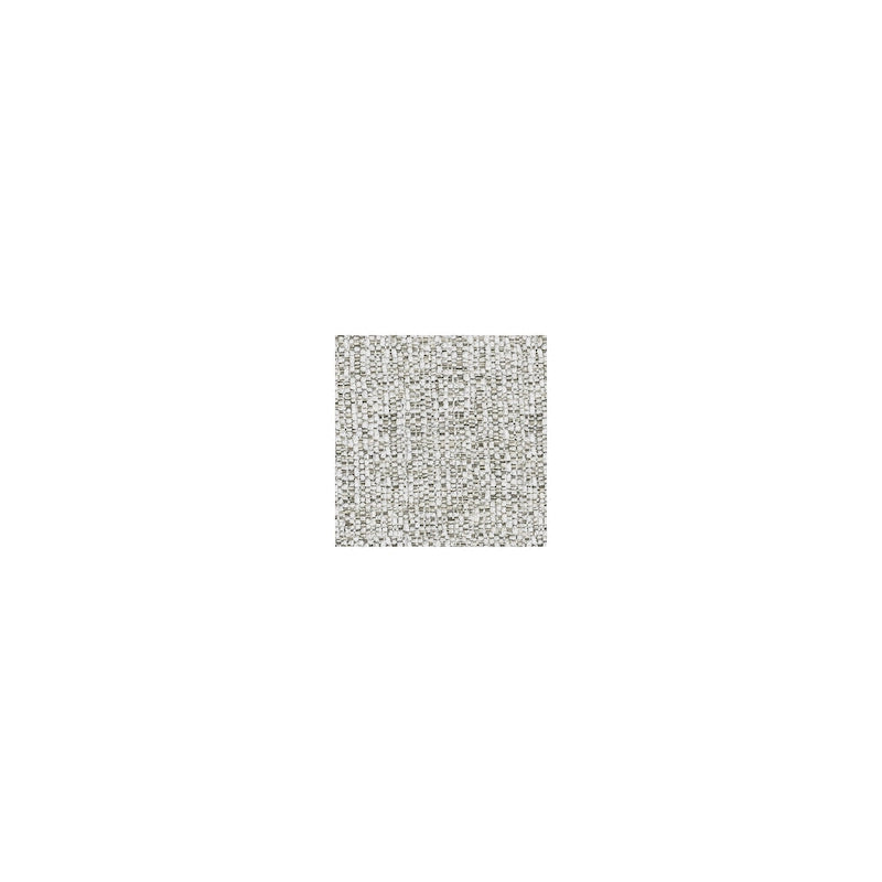 Ottoman carré d'appoint gris surdimensionné avec revêtement en polyester antitaches