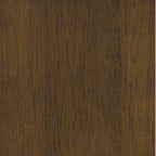 Ottoman de table basse capitonné en similicuir avec pieds en bois