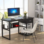 Table de dessin inclinable réglable avec étagère de rangement et tiroir, multi, noir, gris