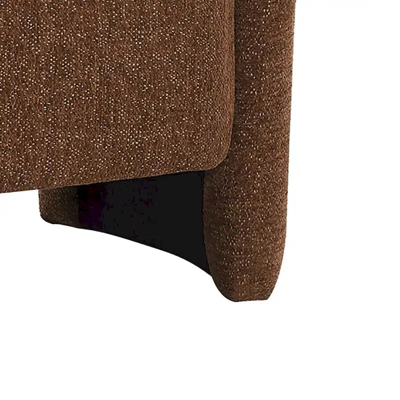 Banc de rangement capitonné en tissu chenille avec compartiment caché à couvercle relevable gris