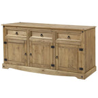 Buffet bas de style rustique 65 po - Collection Corona