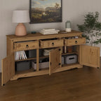 Buffet bas de style rustique 65 po - Collection Corona