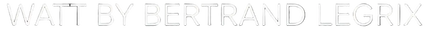 Watt by Bertrand Legrix Logo